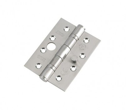 Zoo 102 x 76mm Ball Bearing Dog Bolt Security Hinge Grade 13 SSS per Single